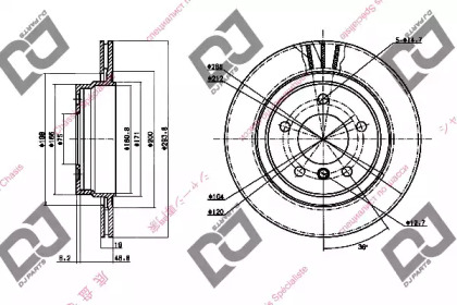 DJ PARTS BD1617 DJ PARTS BD1617
